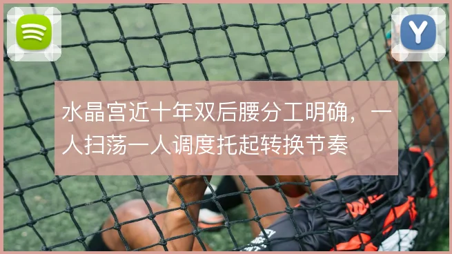 水晶宫近十年双后腰分工明确，一人扫荡一人调度托起转换节奏